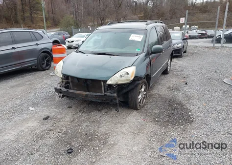 2004 Toyota Sienna Xle Limited z USA, uszkodzony, nr VIN 5TDZA22C34S209159